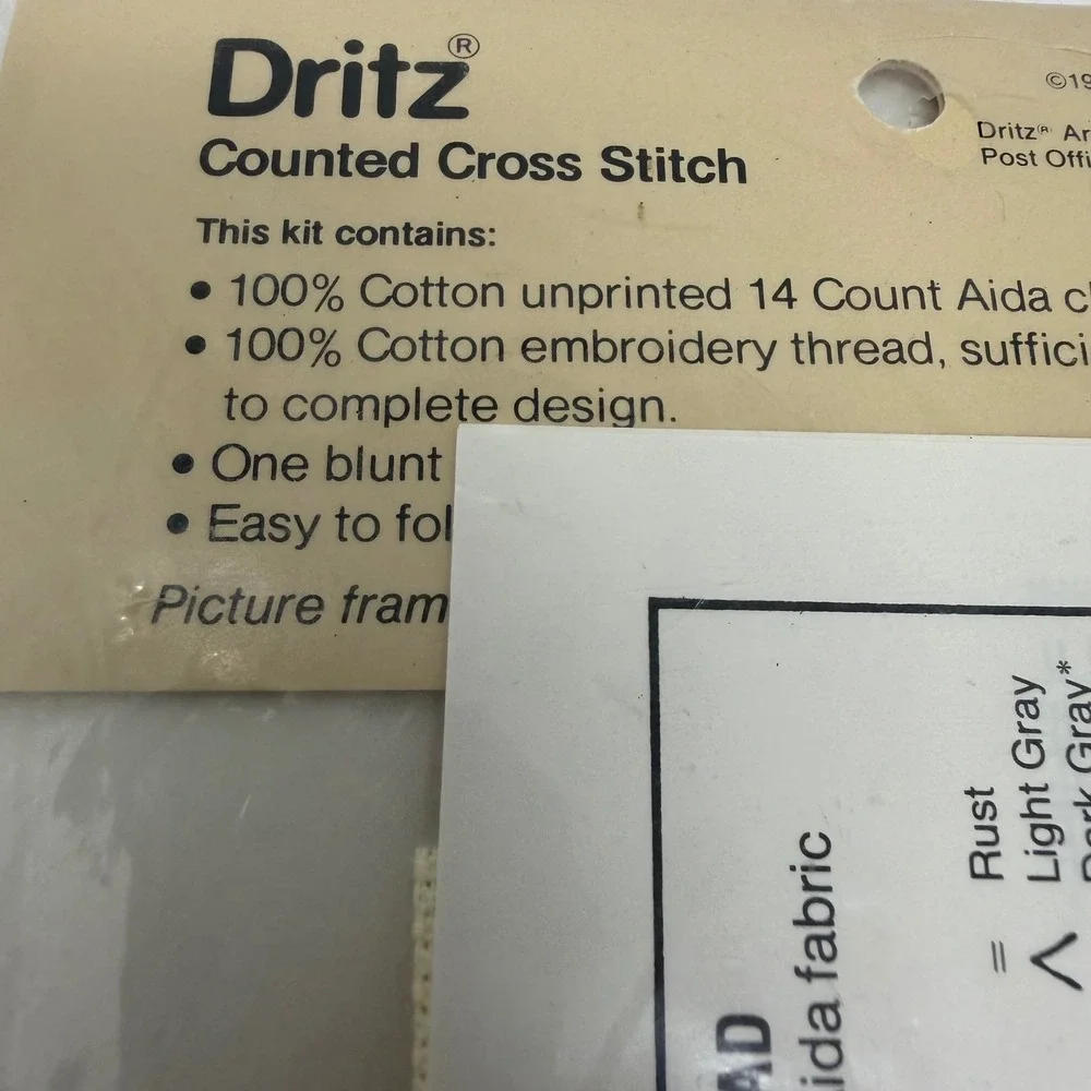 Dritz vintage counted
